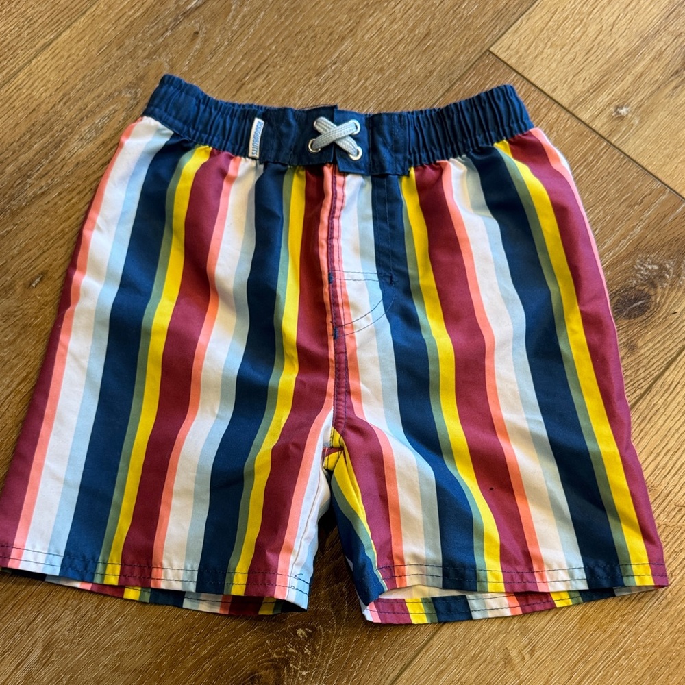 Rugged Butts Colorful Striped Kids Shorts